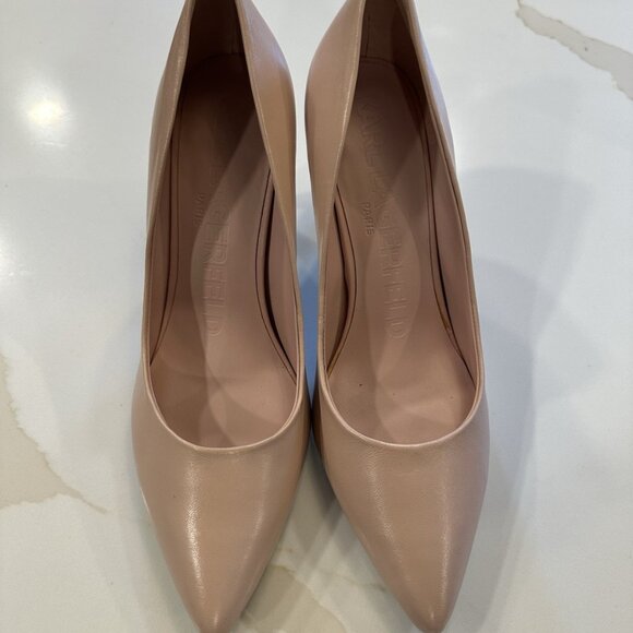 Karl Lagerfeld Shoes - KARL LAGERFELD PARIS The Royale Leather Pumps